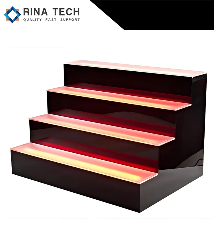LED Acrylic Wine Display Stand