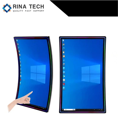 مراقبة الشاشة المنحنية