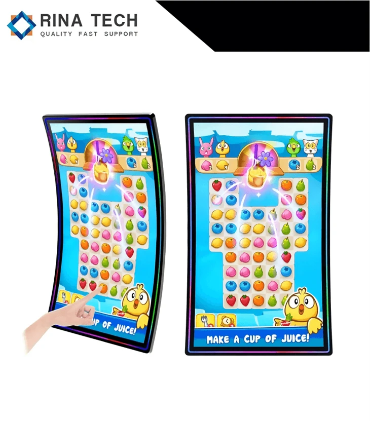 Curved Betting Screens