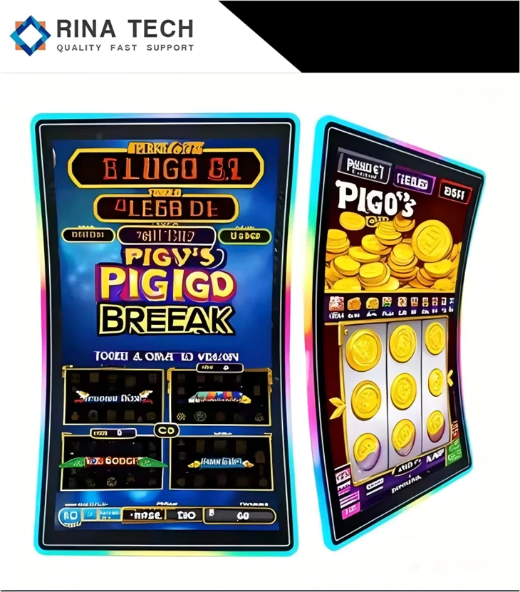 Curved Gambling Screen